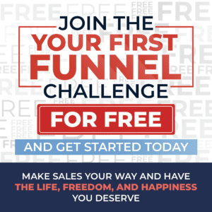 your first funnel free background